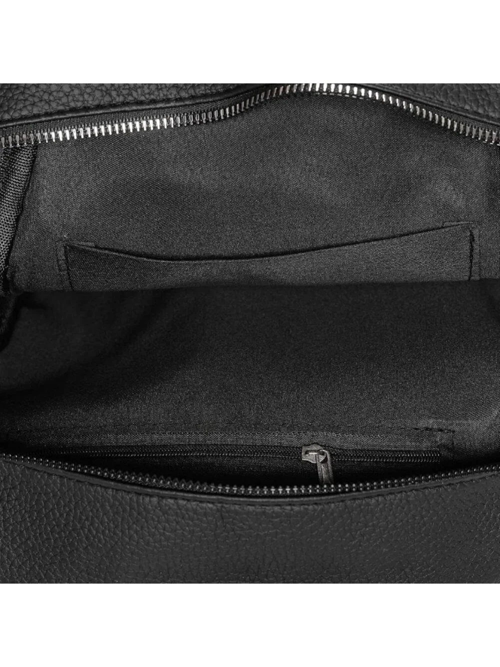 Stylish Black Faux Leather Studded Motorcycle Biker Backpack Purse - Gothic
